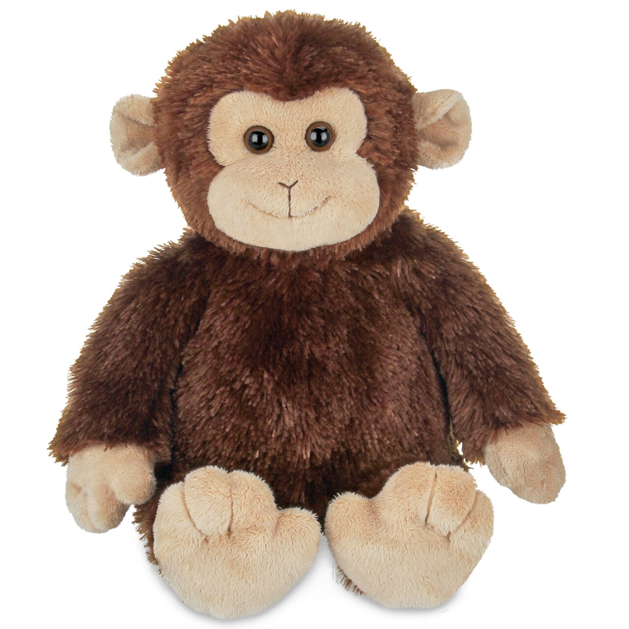 Bearington Swings Monkey Stuffed Animal - 15" Stuffed Monkey Toys - Soft Washable Plush Monkeys with Lifelike Features for Babies, Toddlers, and Animal Lovers - Adorable Gift for Kids